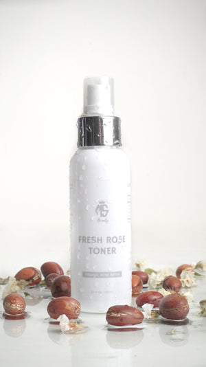 Pure Organic Rose Water, Morocco's Valley of Roses, MS Beauty, toner, hydration, excessive oil production, impurities, revitalizing mist, all-natural, high-quality, gentle, refreshing, all skin types.