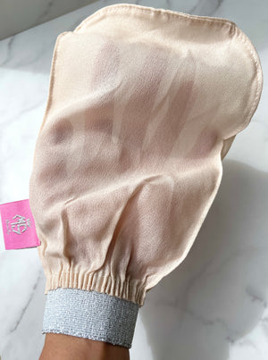 Silk Exfoliating Glove, Moroccan Hammam Ritual, Dead Skin Cells, Sensitive Skin, Body Exfoliator